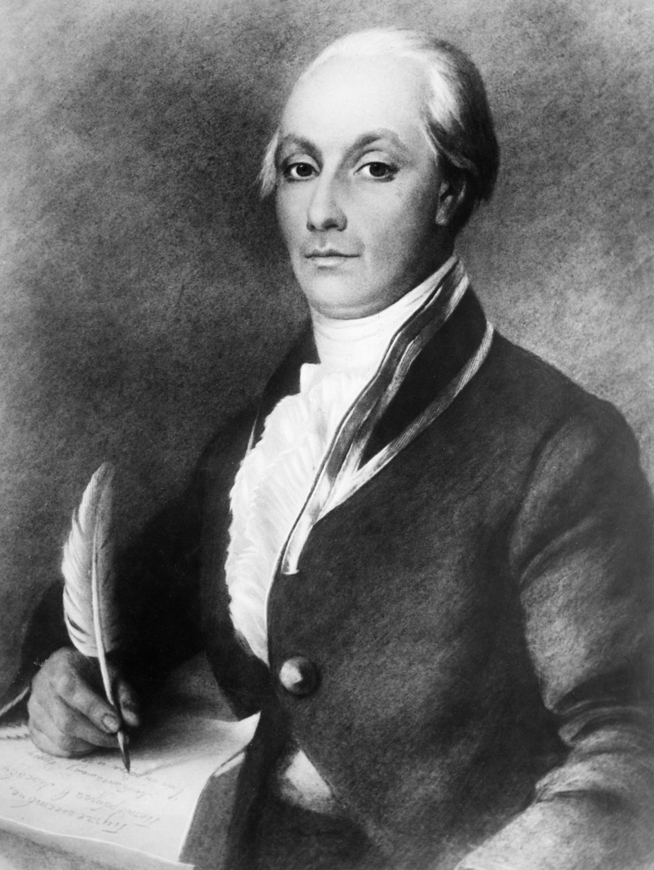 Porträt des russischen revolutionären Schriftstellers und Philosophen Alexander Radishchev (1749-1802), von A. Laktionov von Unknown