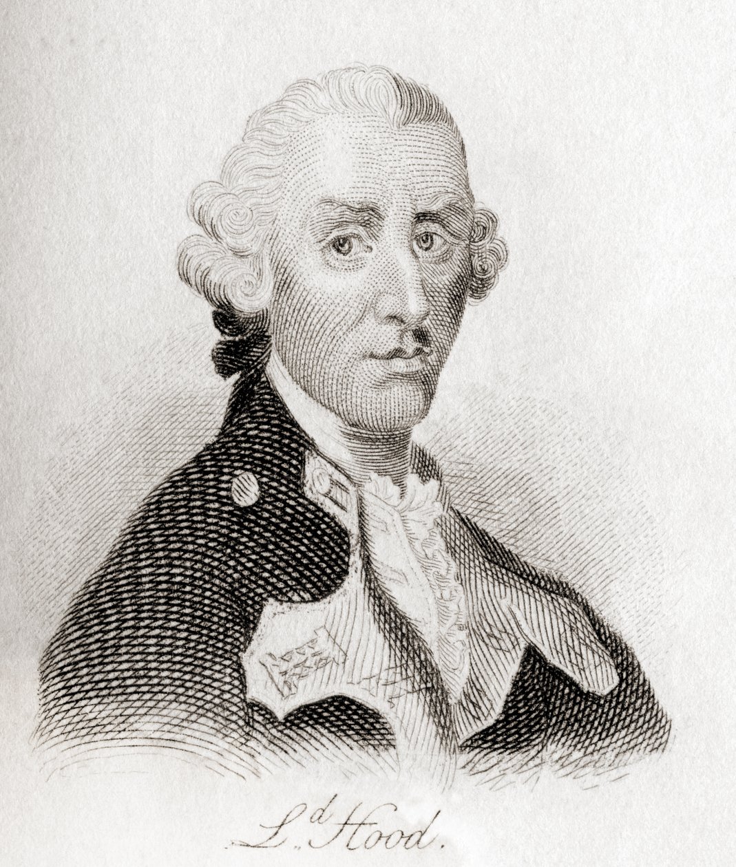 Samuel Hood, 1. Viscount Hood, 1724-1816 von Unknown