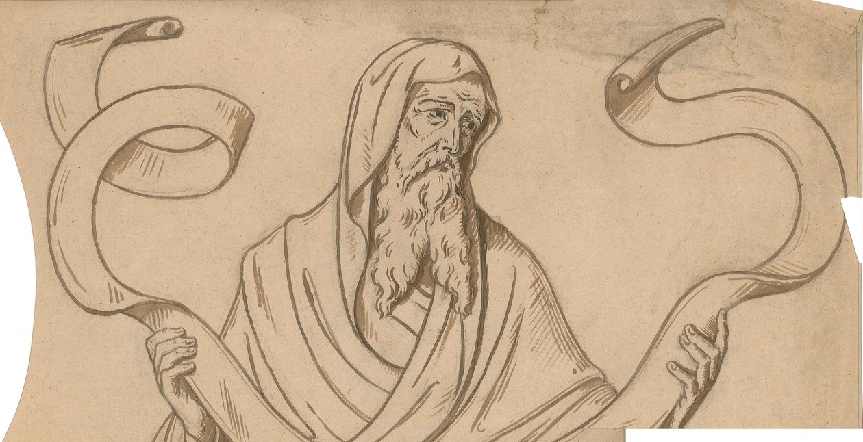 Entwurf für einen Propheten Cuypershuis von Anonymous