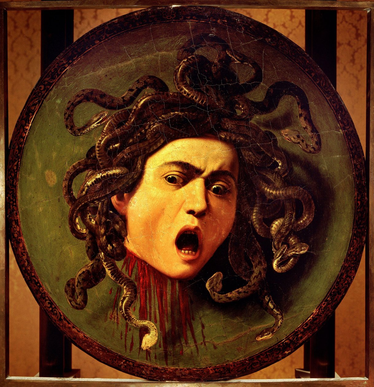 Medusa von Michelangelo Merisi Caravaggio