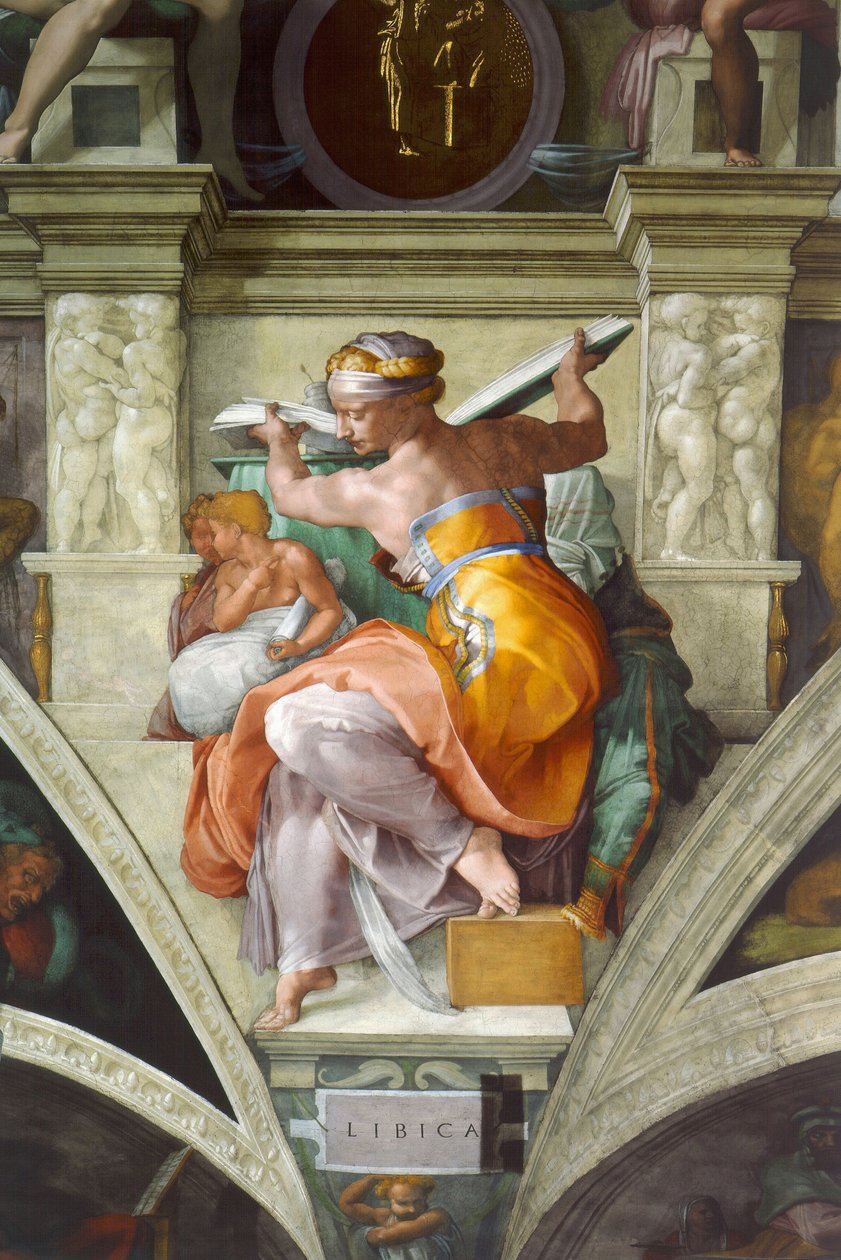 Libysche Sibylle von Michelangelo Buonarroti