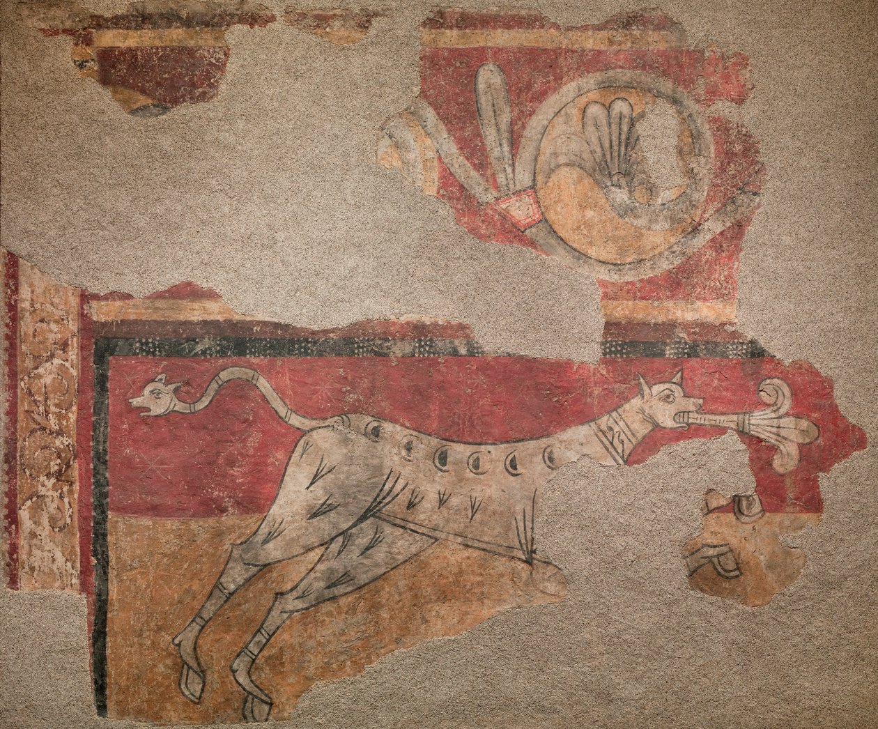 Vierbeiner mit Lilie aus Sant Joan de Boí von Unknown