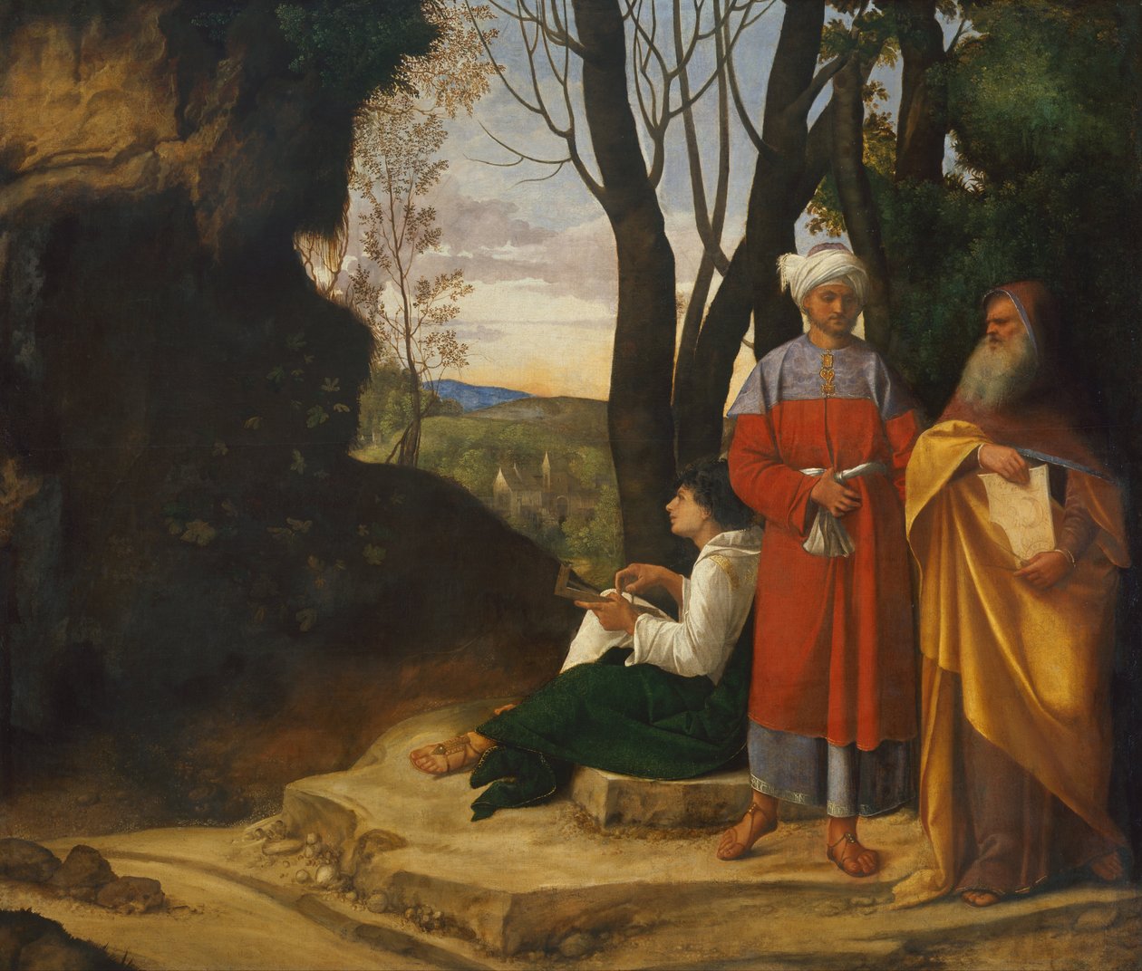 Die drei Philosophen von Giorgione