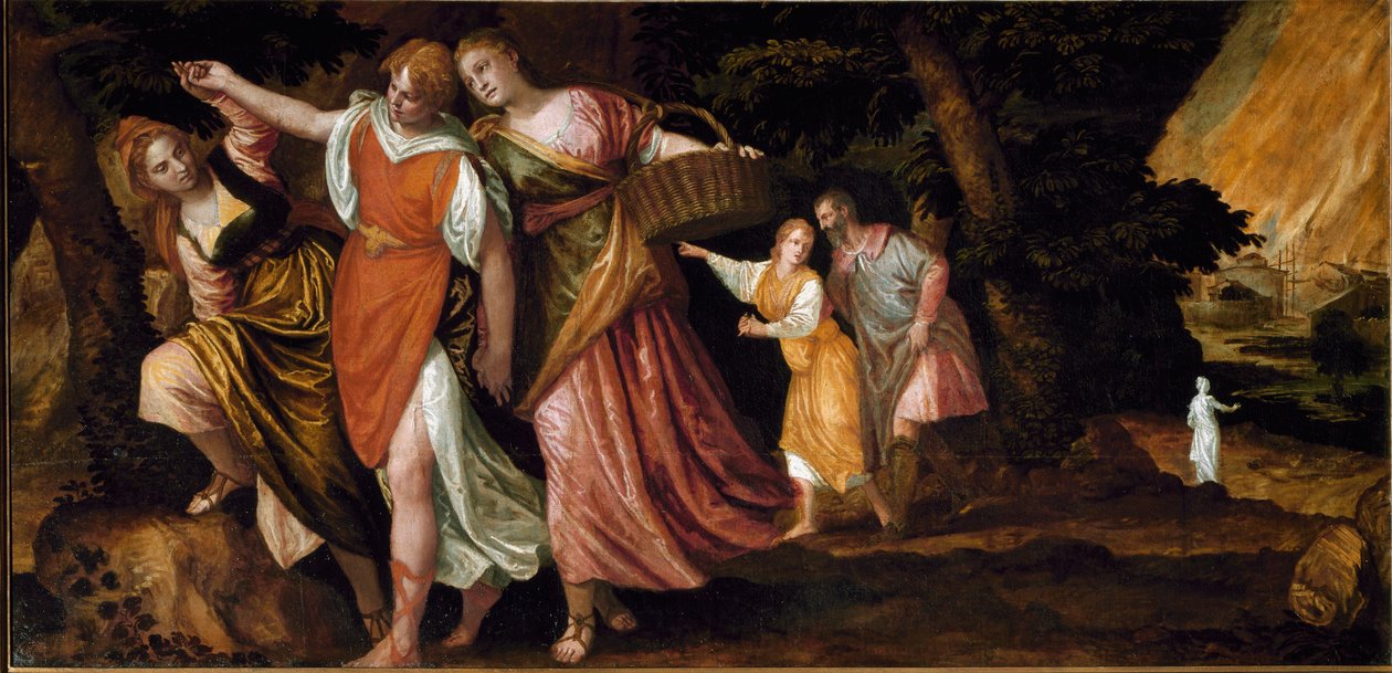 Lot und seine Töchter, ca. 1580 von Veronese