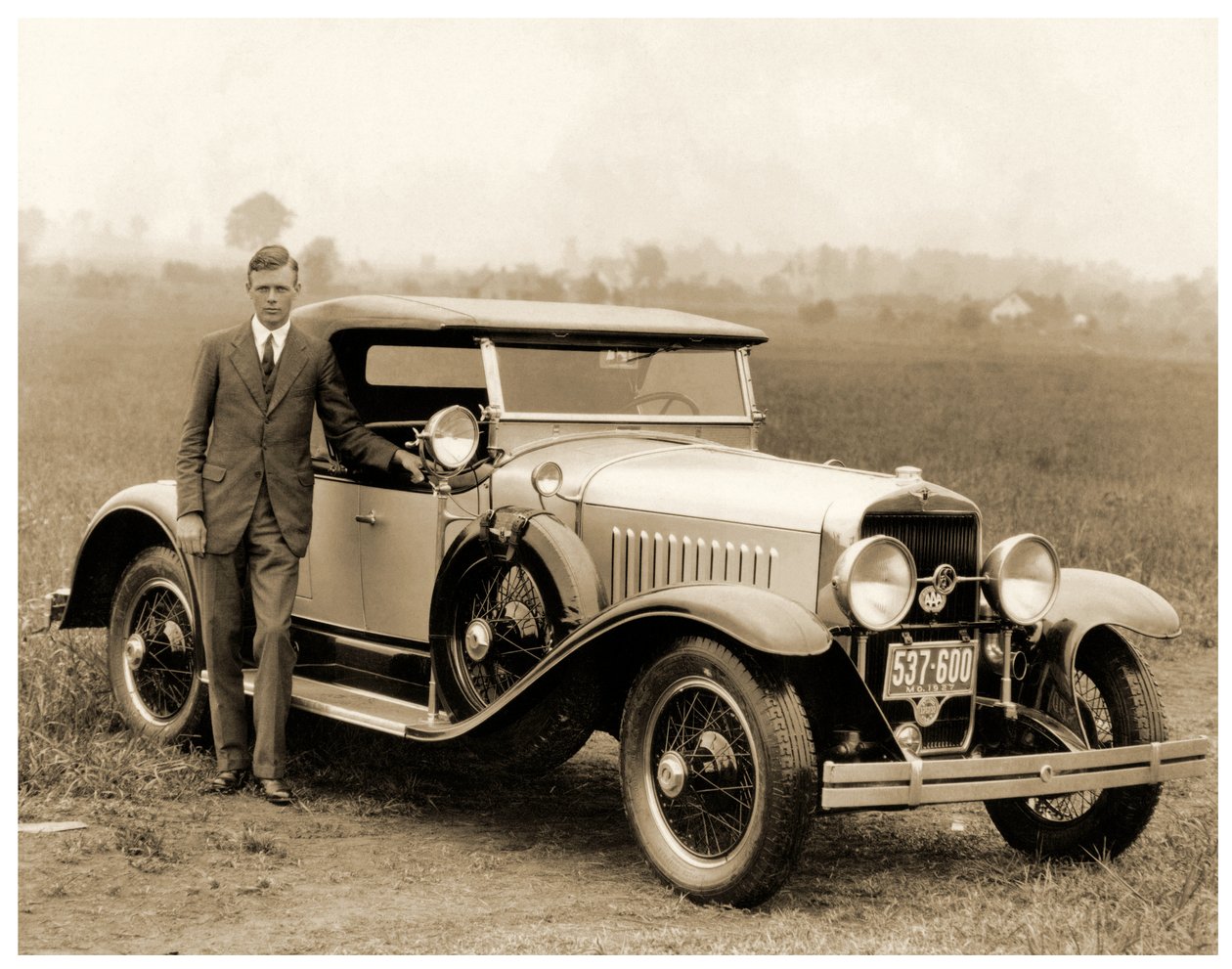 Charles Lindbergh, St. Louis, 1927 von Unknown