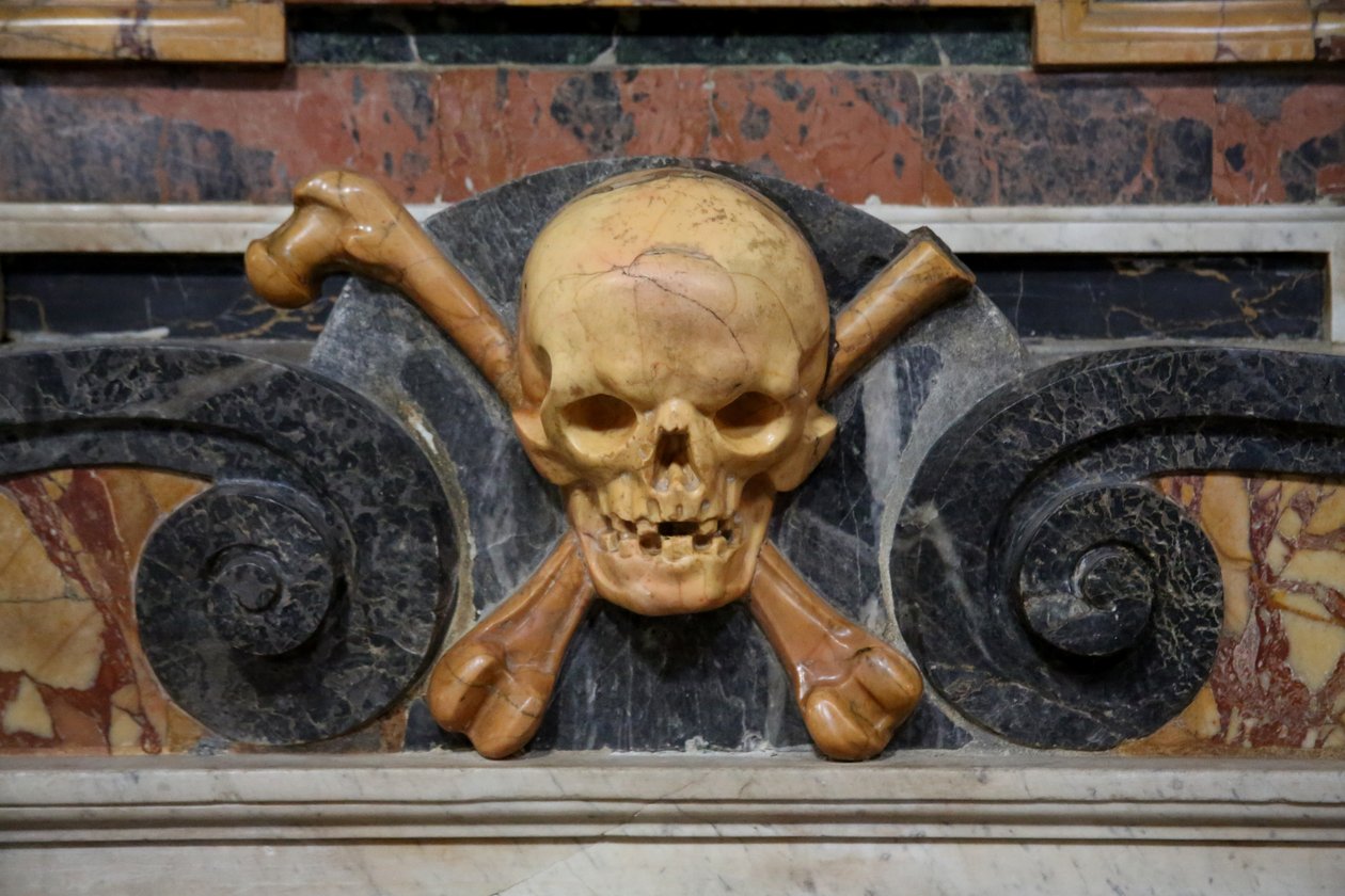 Detail eines Denkmals von Unknown