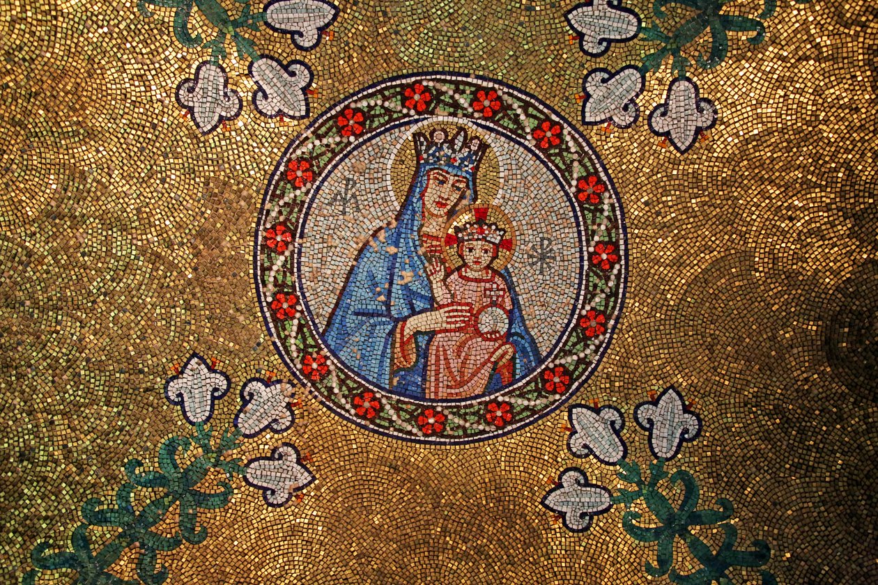 Droitwich, Kirche des Heiligen Herzens und der Heiligen Katharina: Mosaiken, 1920er Jahre von Unknown