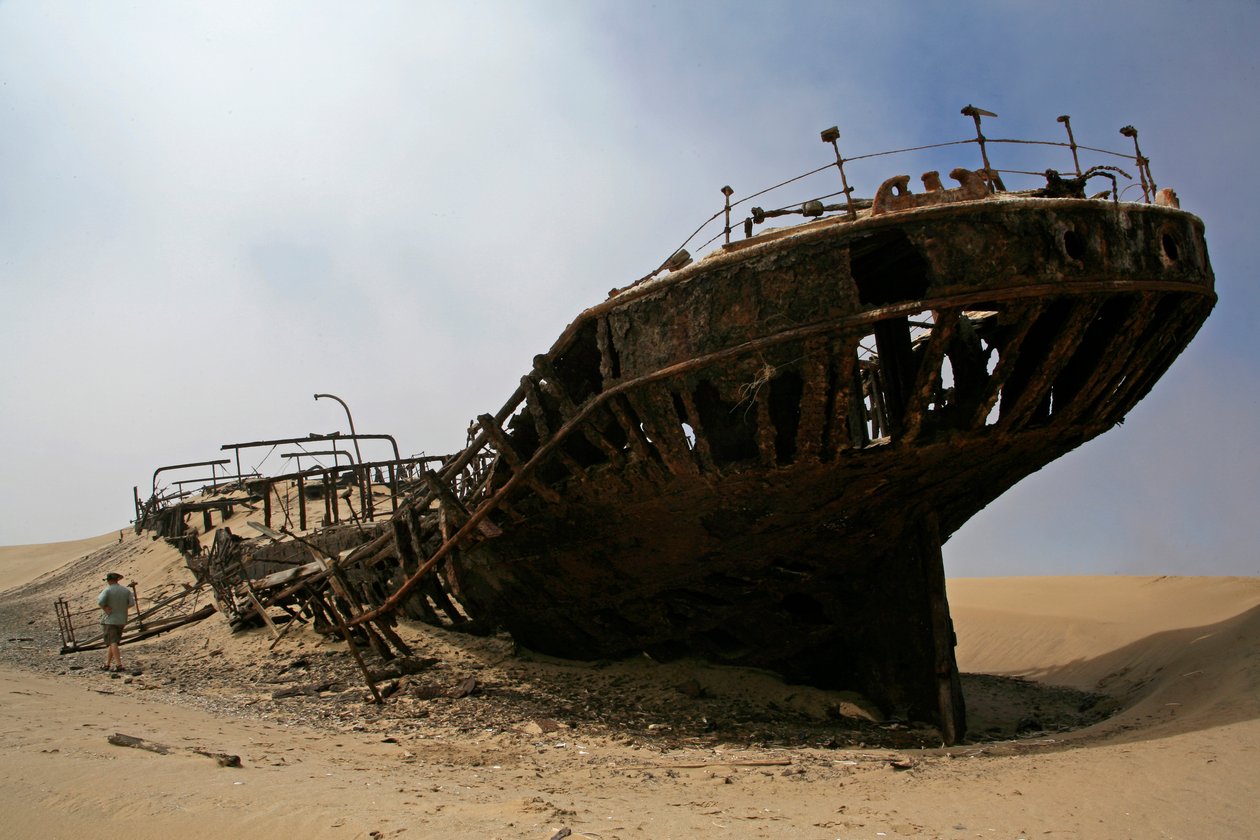 Eduard Boleyn Schiffswrack in der Namib-Wüste von Unknown