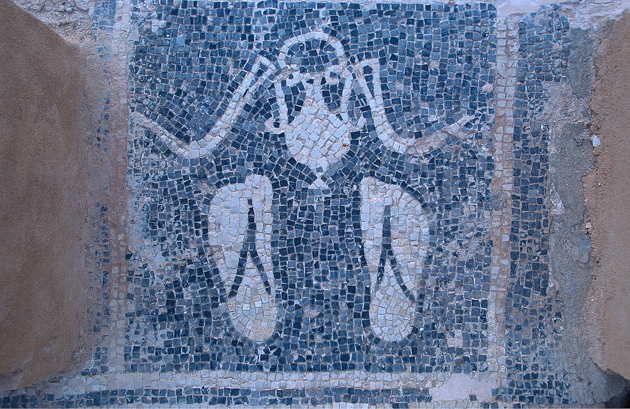 Mosaik aus den Thermen von Unknown