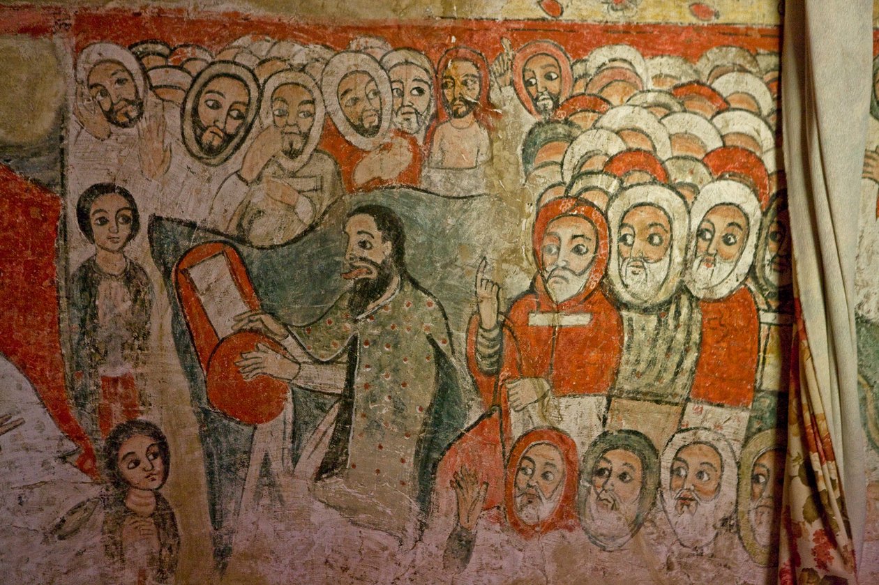 Narga Selassie Christliche Kirche, Insel Dek, Tana-See, Gondar Region, Äthiopien, Afrika von Unknown