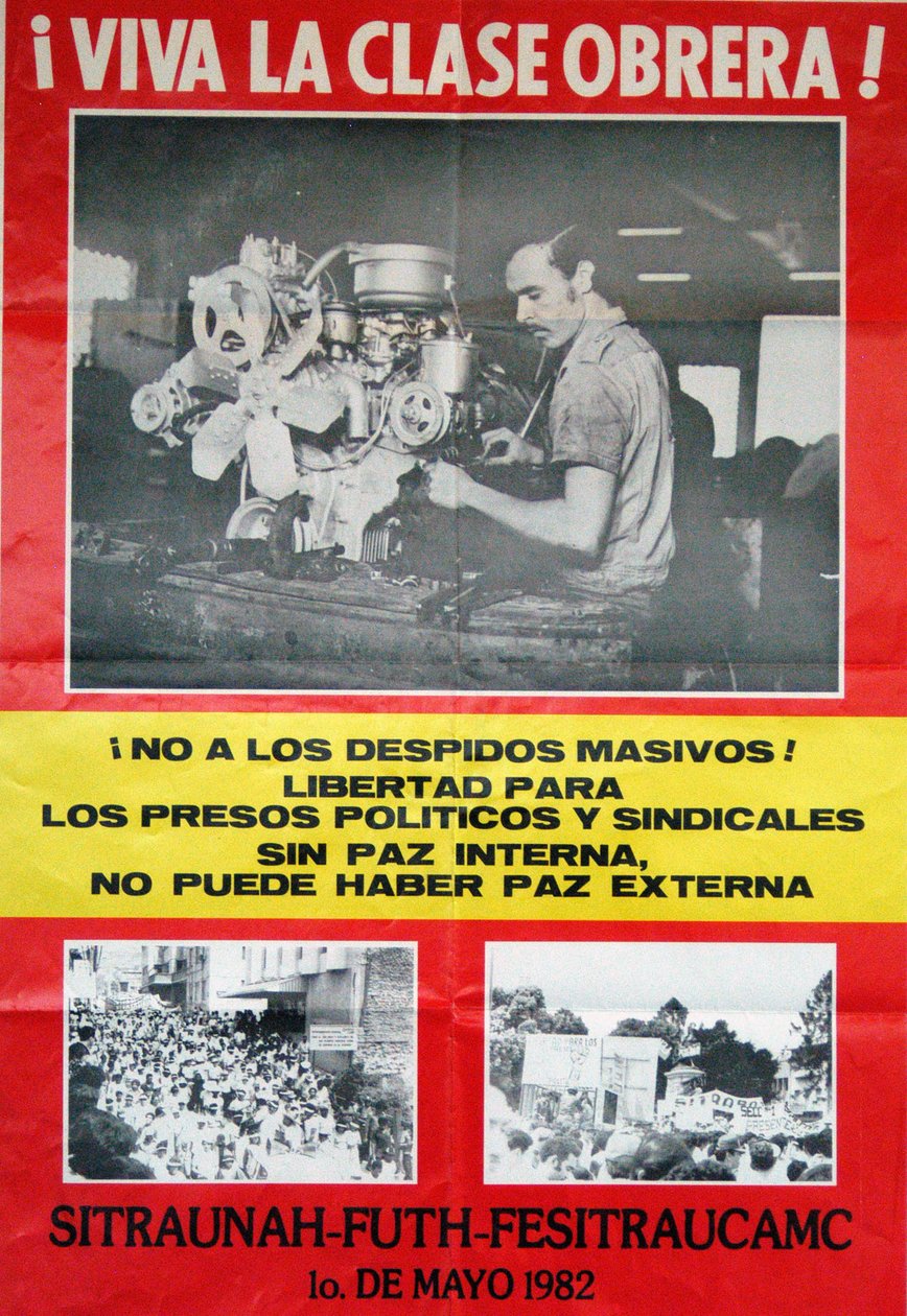 Plakat zum 1. Mai von Unknown