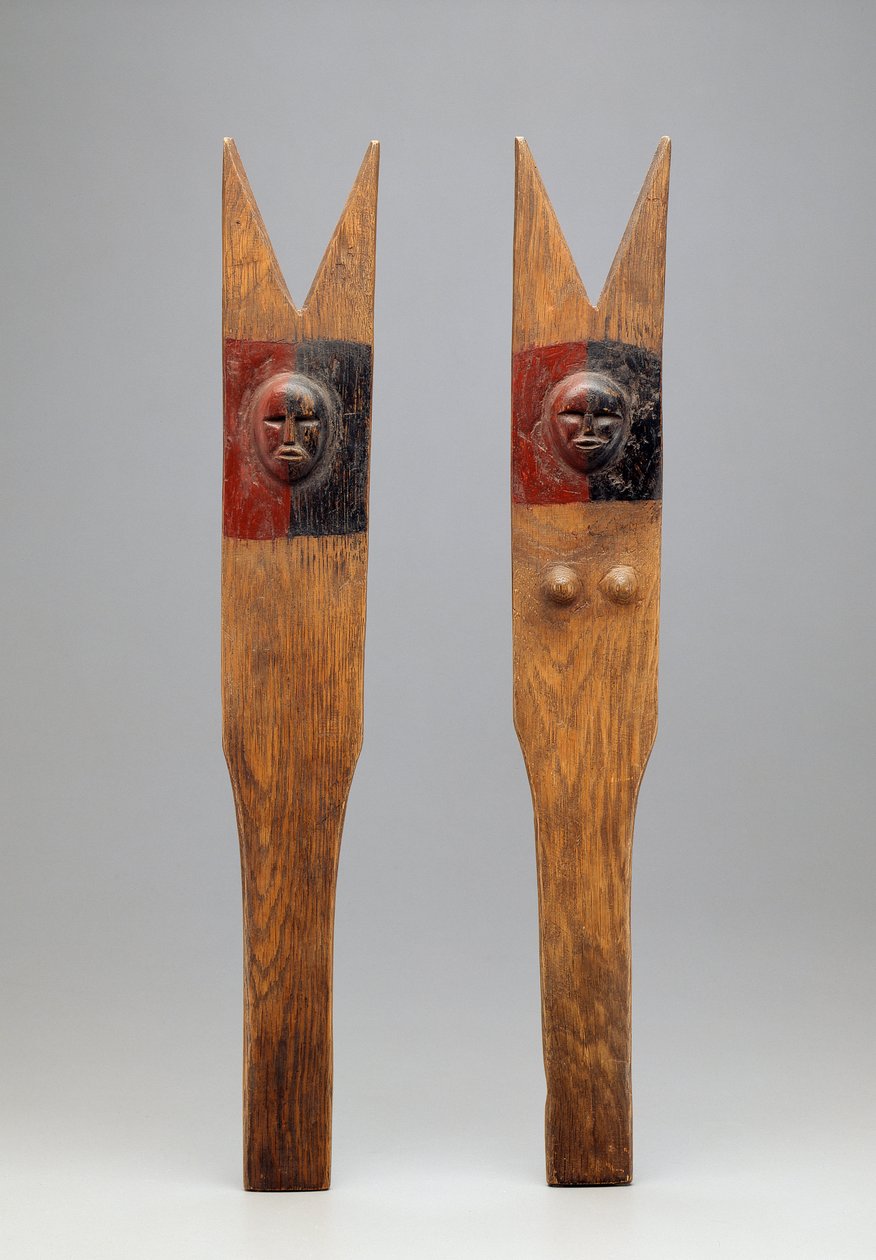 Trommelstöcke, Delaware, 1875-1900 von American School