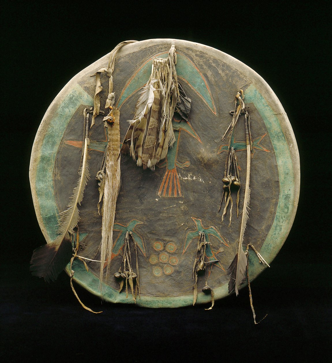 Schild, Cheyenne, um 1860 von American School