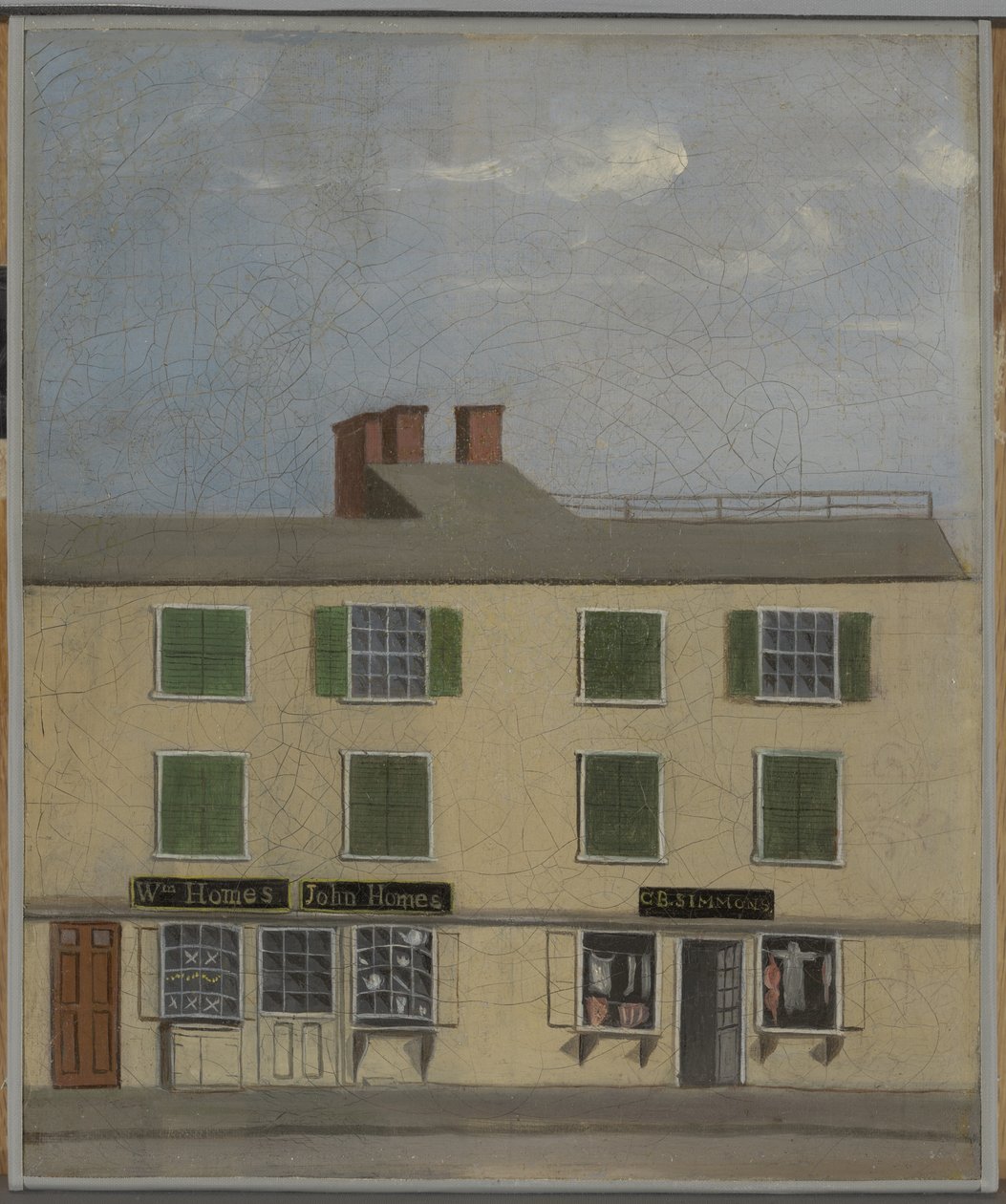 Die Silberschmiede von William Homes, Jr., ca. 1816-25 von American School