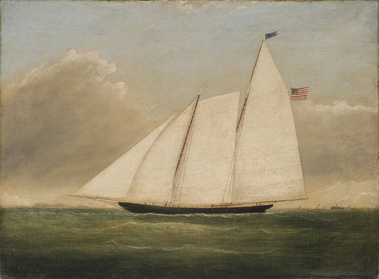 Yacht America, 1851 von American School
