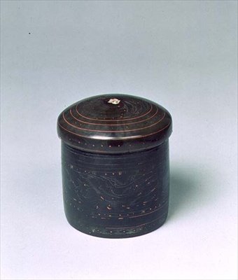 Schachtel, Chinesisch, Westliche Han-Dynastie, 206 v. Chr.-6 n. Chr. von Chinese School