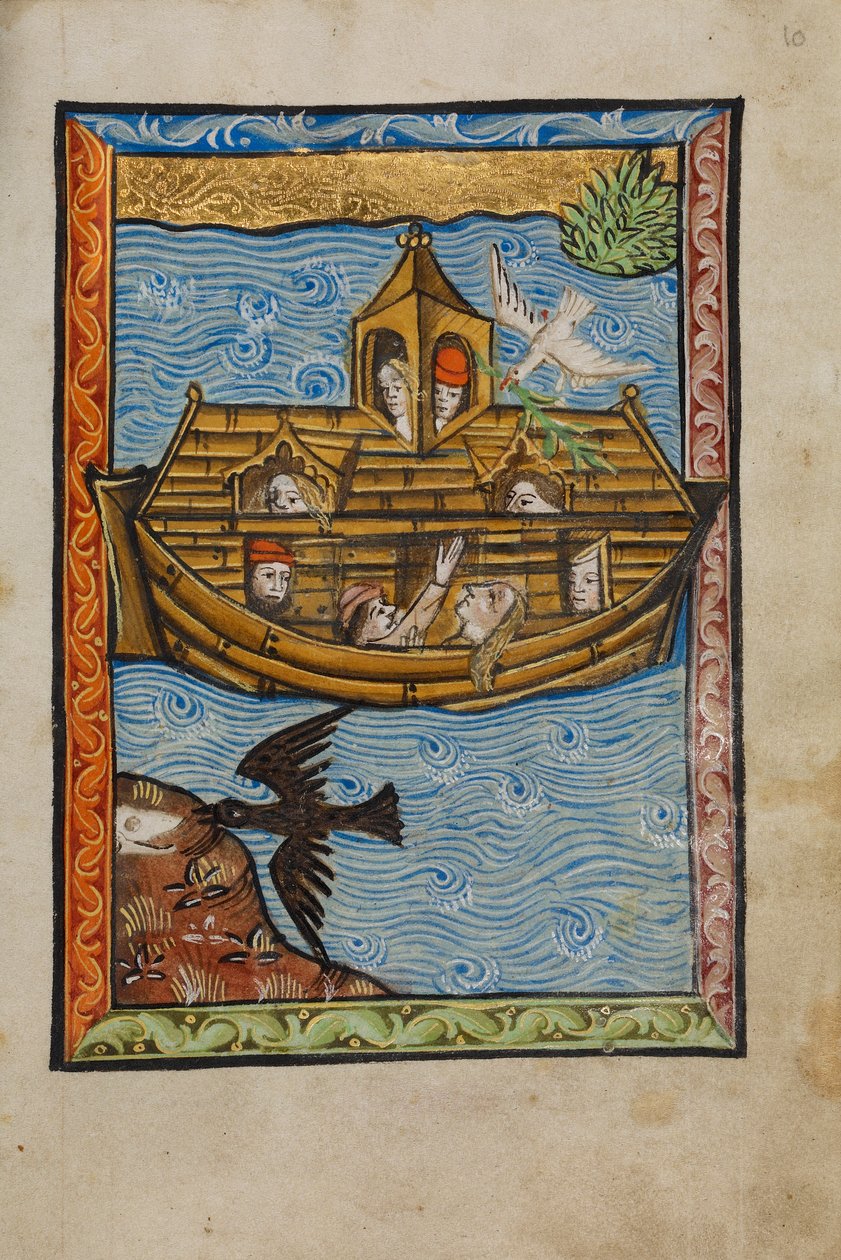 Noahs Arche, 1480-90 von English School