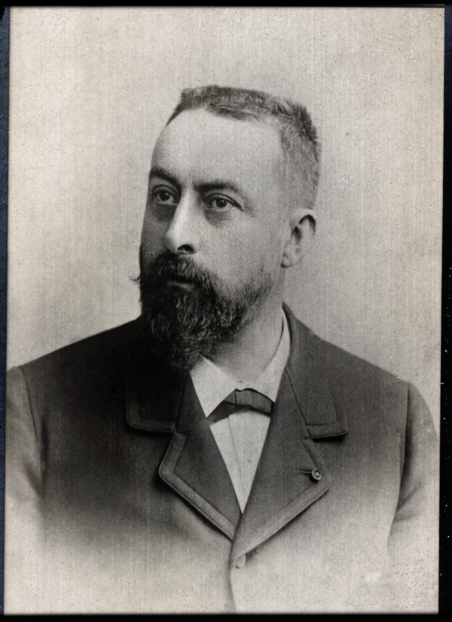Porträt von Alfred Rambaud (1842-1905), französischer Historiker von French Photographer