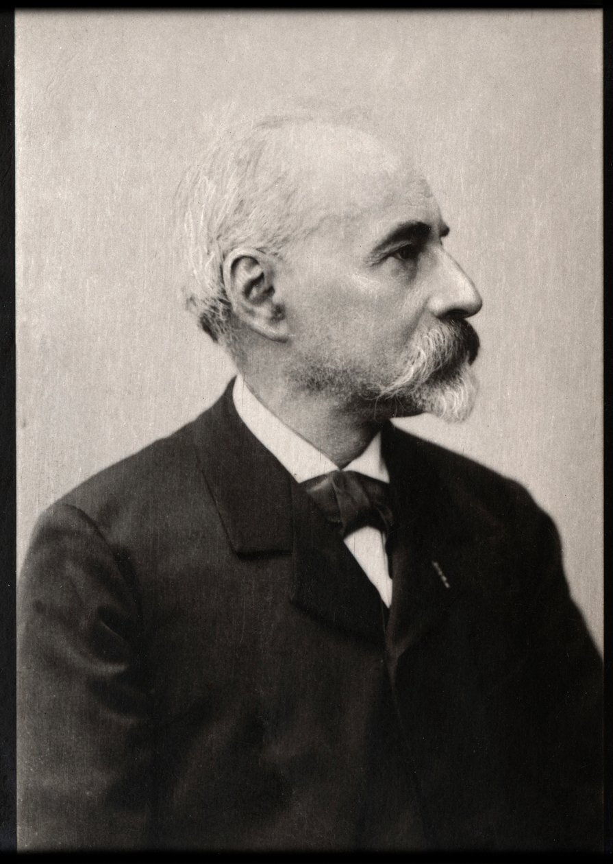 Porträt von André Theuriet (1833-1907), französischer Dichter und Romanautor von French Photographer