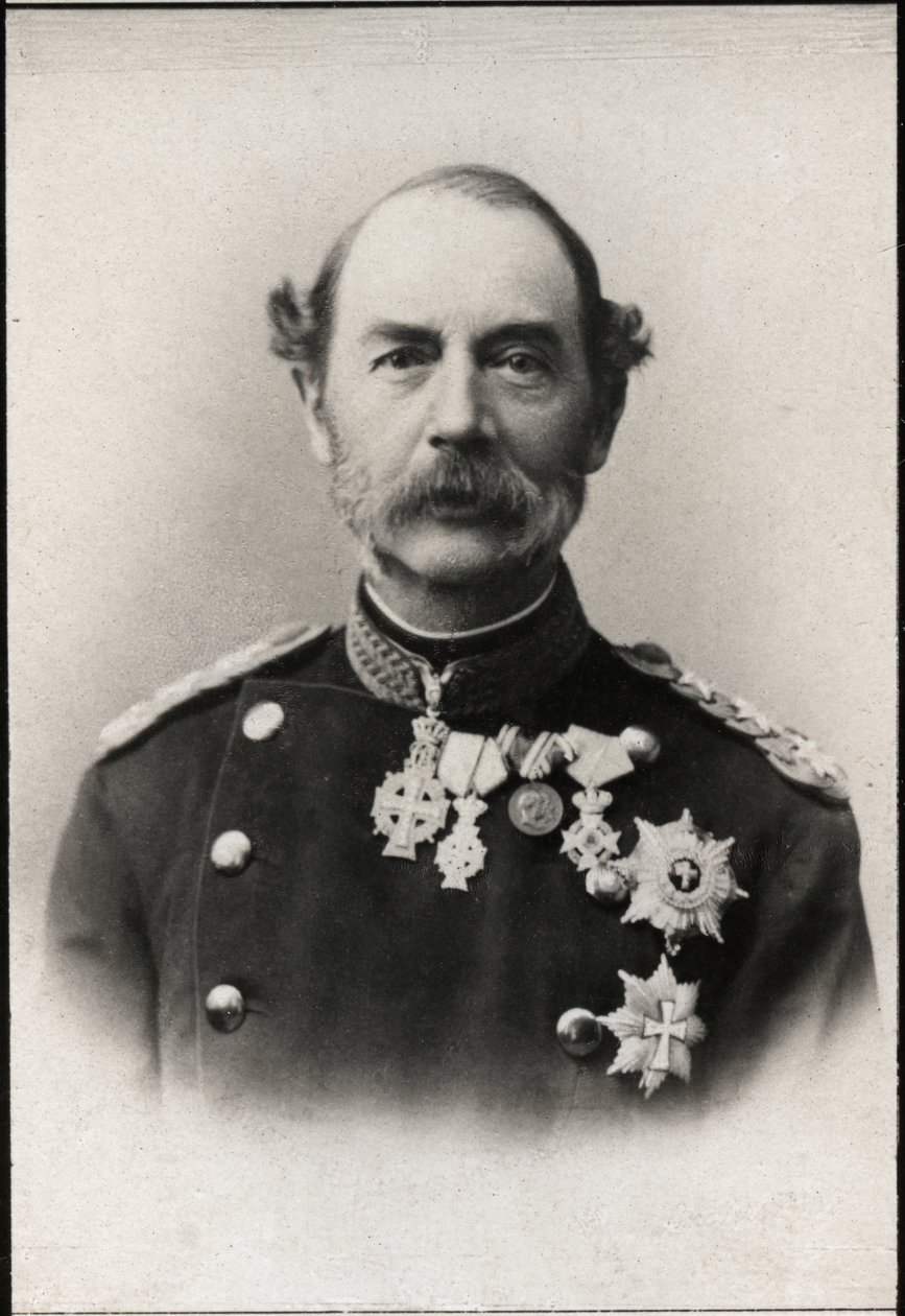 Porträt von Christian IX. von Dänemark (1818-1906), König von Dänemark von French Photographer