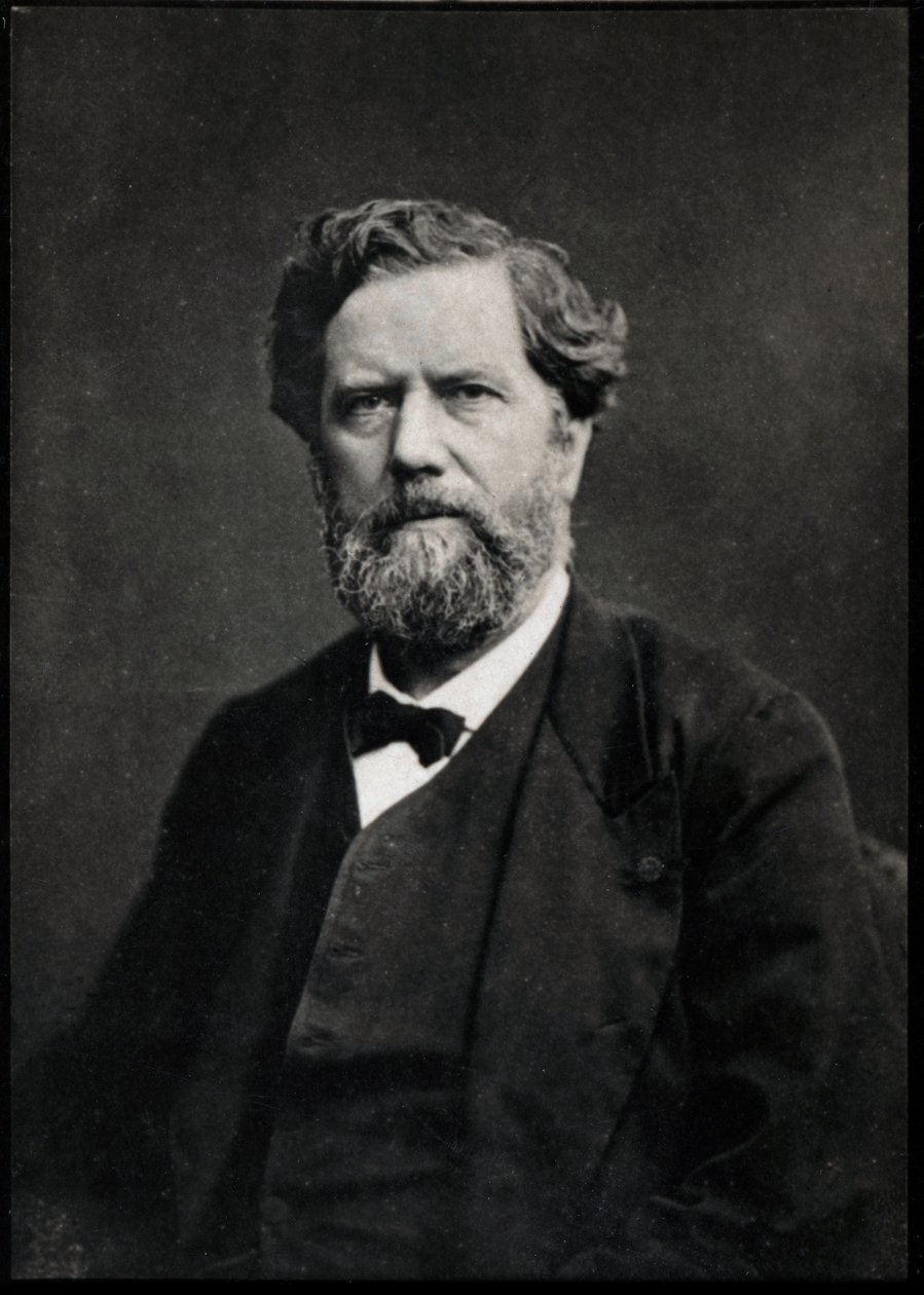 Porträt von Edme Félix Alfred Vulpian (1826-1887), französischer Arzt und Neurologe von French Photographer