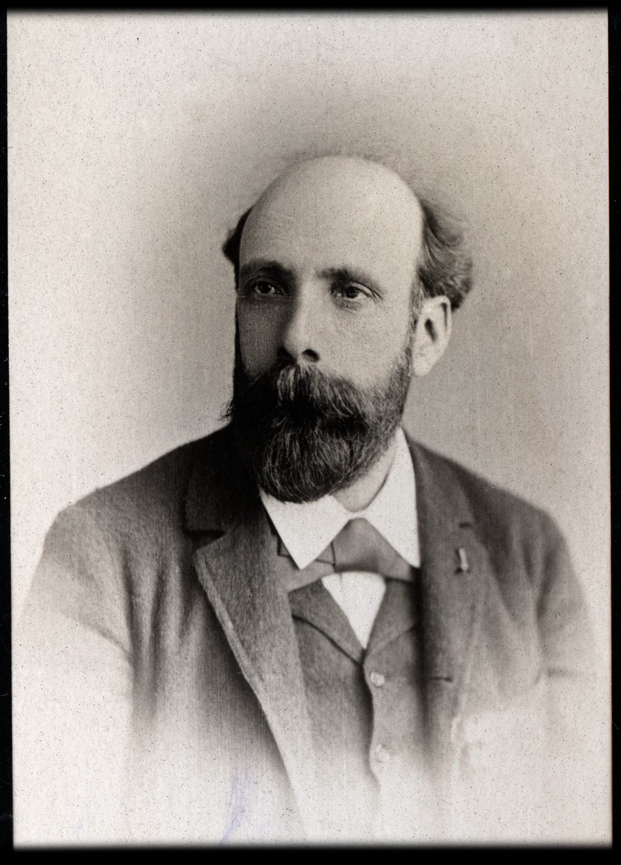 Porträt von Gaston Salvayre (1847-1916), französischer Komponist von French Photographer