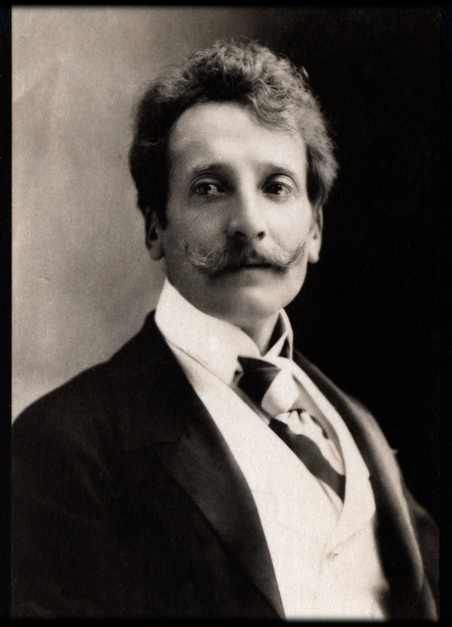 Porträt von Georges Rodenbach (1855-1898), belgischer Dichter und Romanautor von French Photographer
