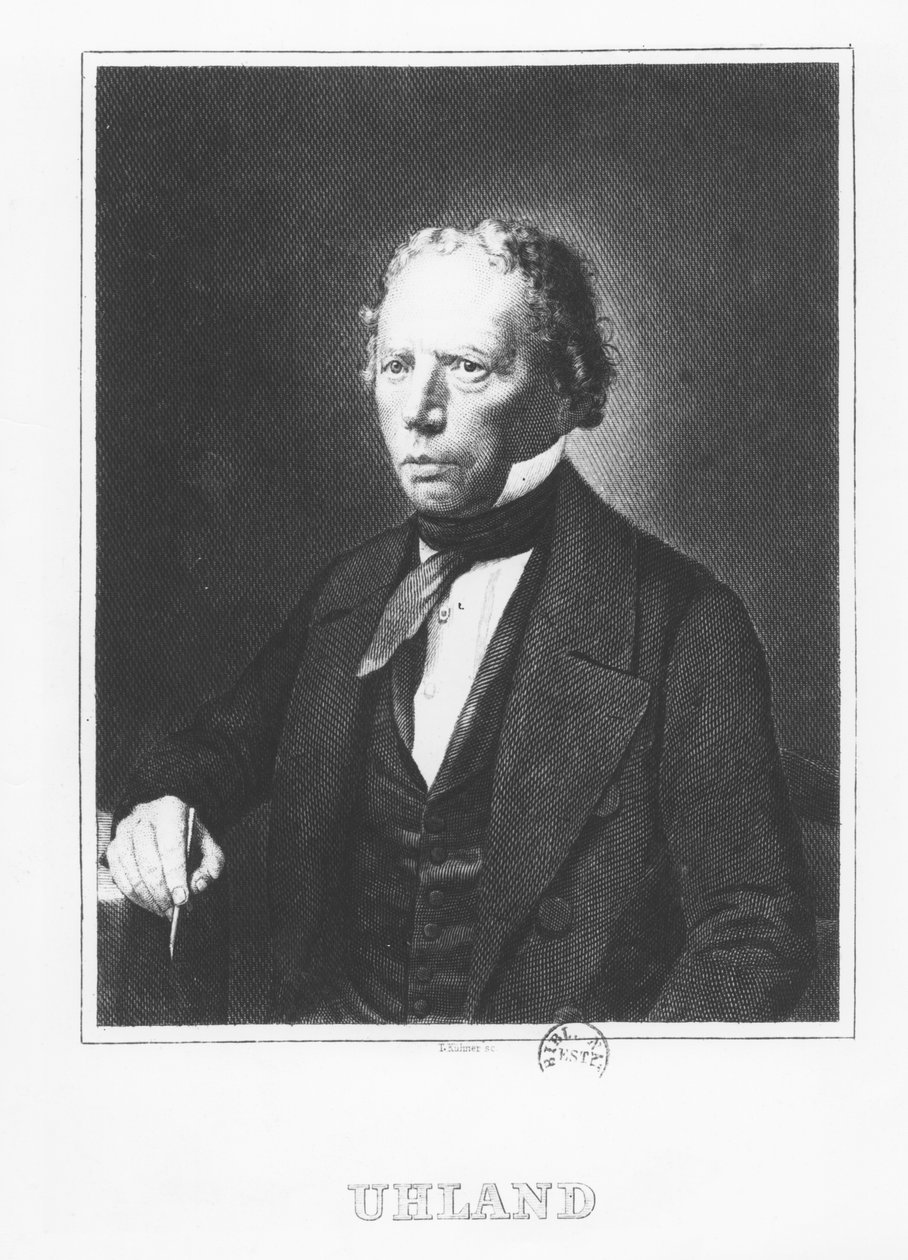 Johann Ludwig Uhland von French School