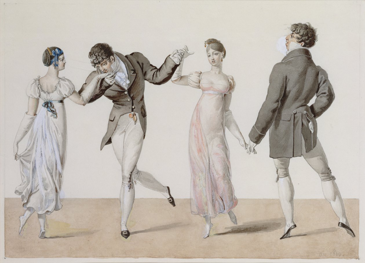 La Poule, aus Le Bon Genre, 1810 von French School