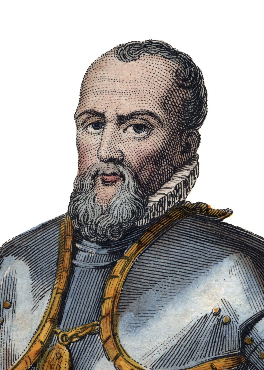 Porträt von Anne de Montmorency, Herzog von Montmorency (1492-1567), französischer Soldat, Staatsmann und Diplomat von French School