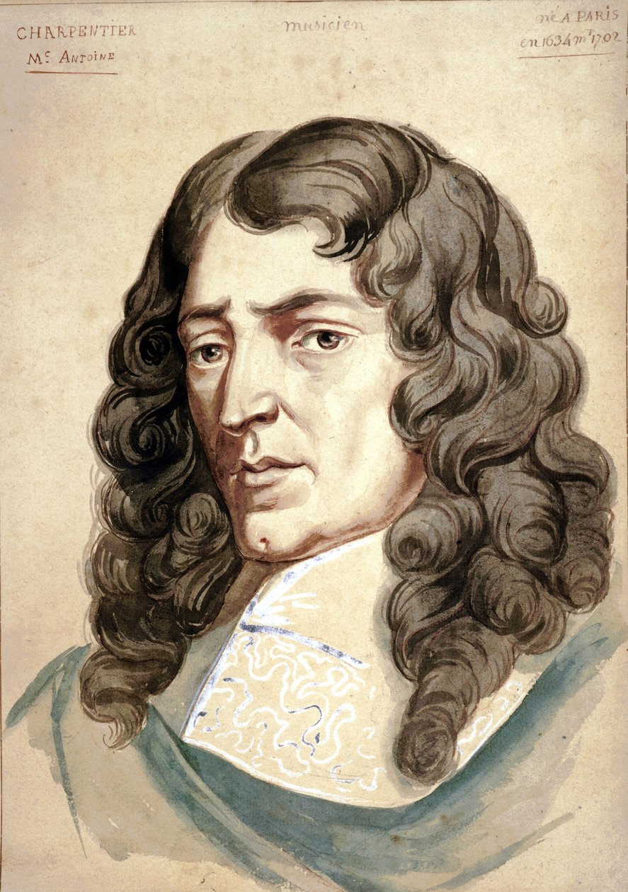 Porträt von Marc Antone Charpentier von French School