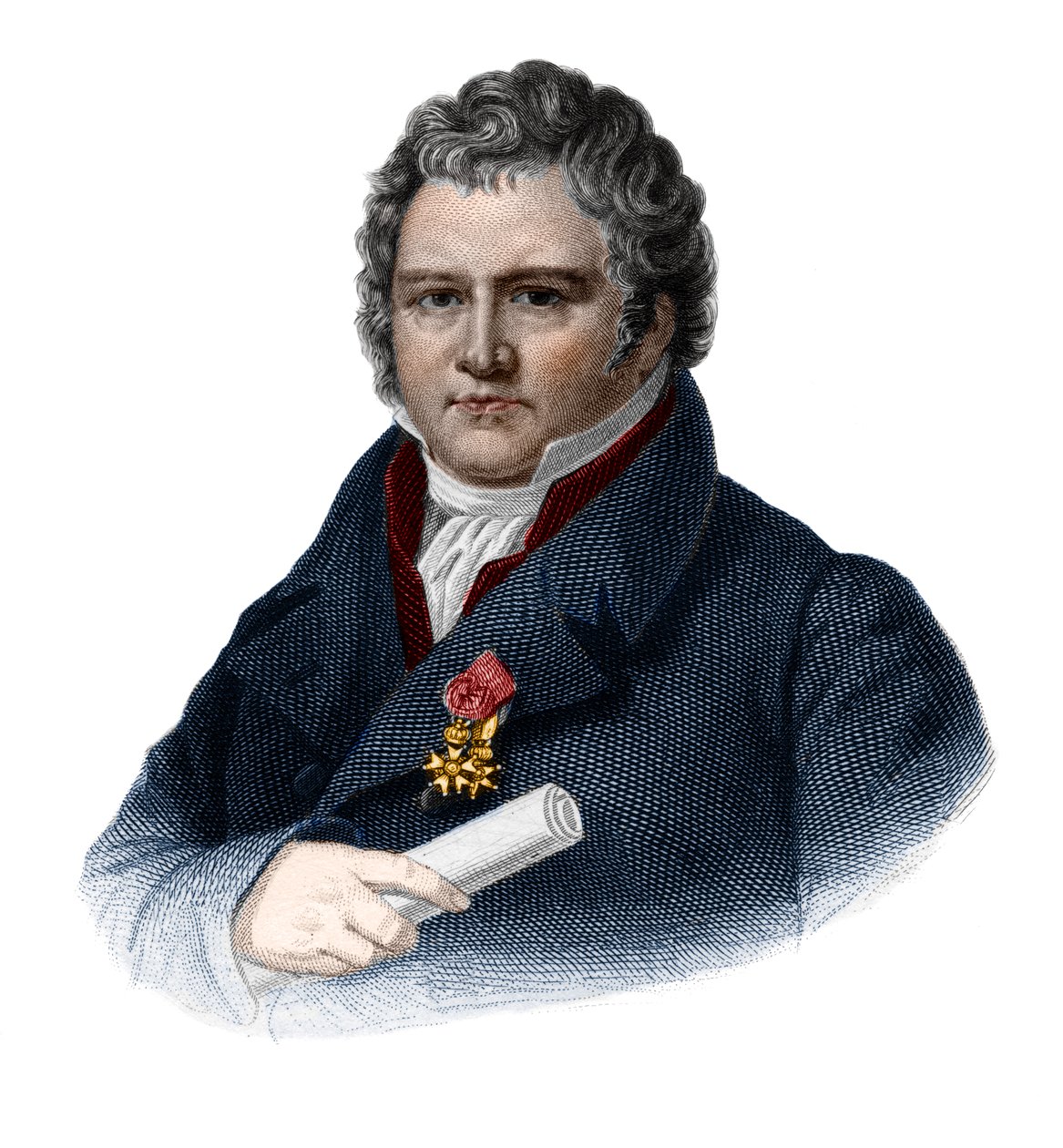 Porträt von Guillaume Louis Ternaux von French School