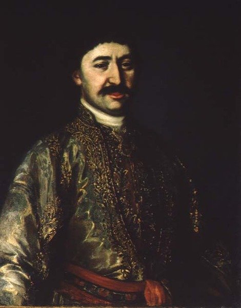 Porträt von Prinz Garsevan Chavchavadze von Russian School