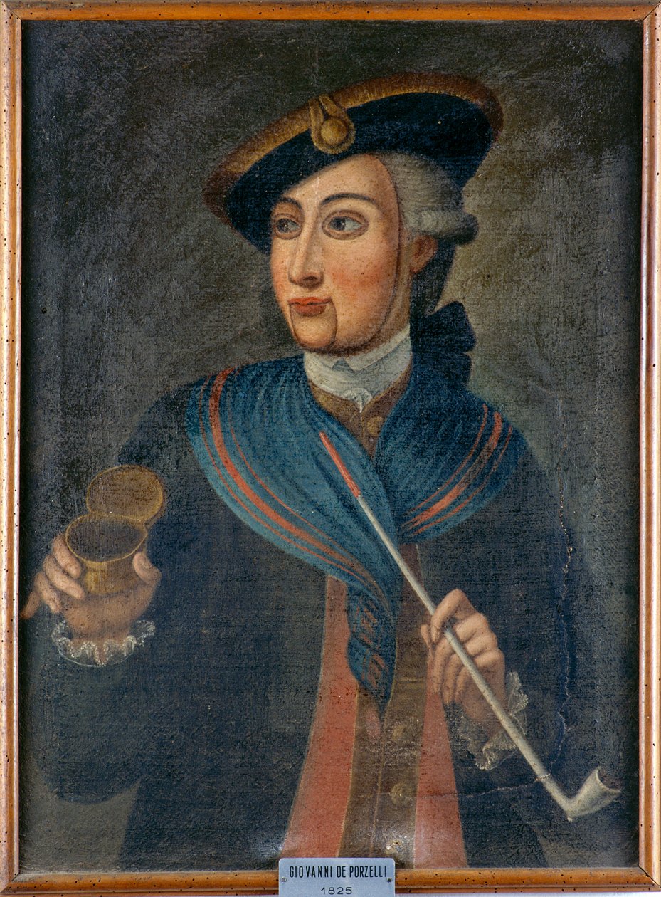 Porträt von Giovanni de Porzelli, 1825 von Unknown