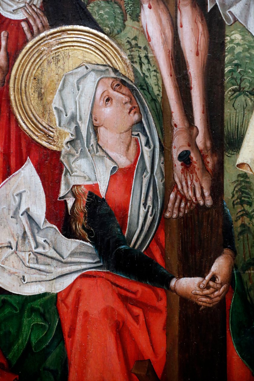 Die Kreuzigung (Detail) von Unknown