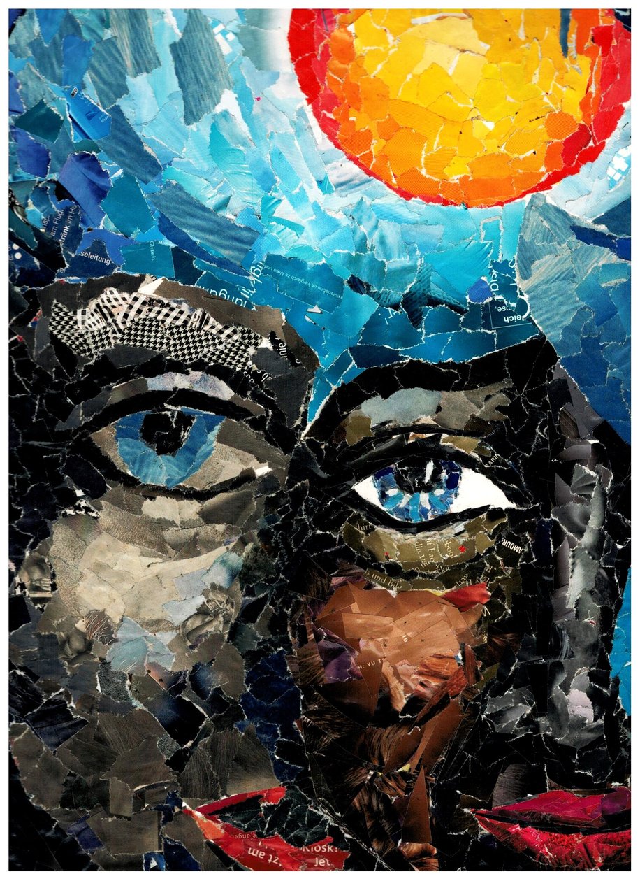 Doppelface in Mosaik von Phantalis