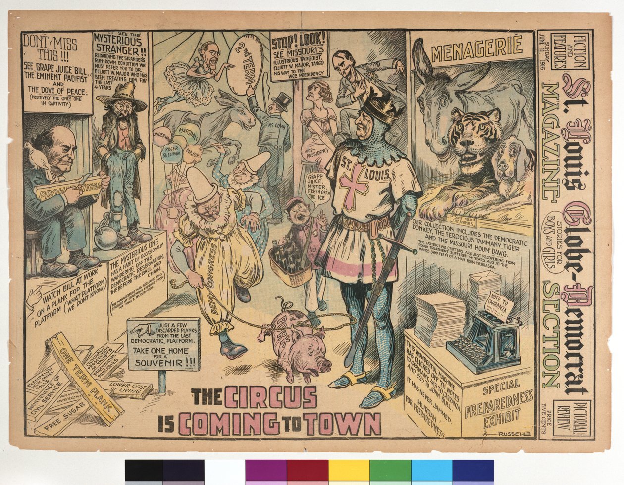 Der Zirkus kommt in die Stadt von A. Russell