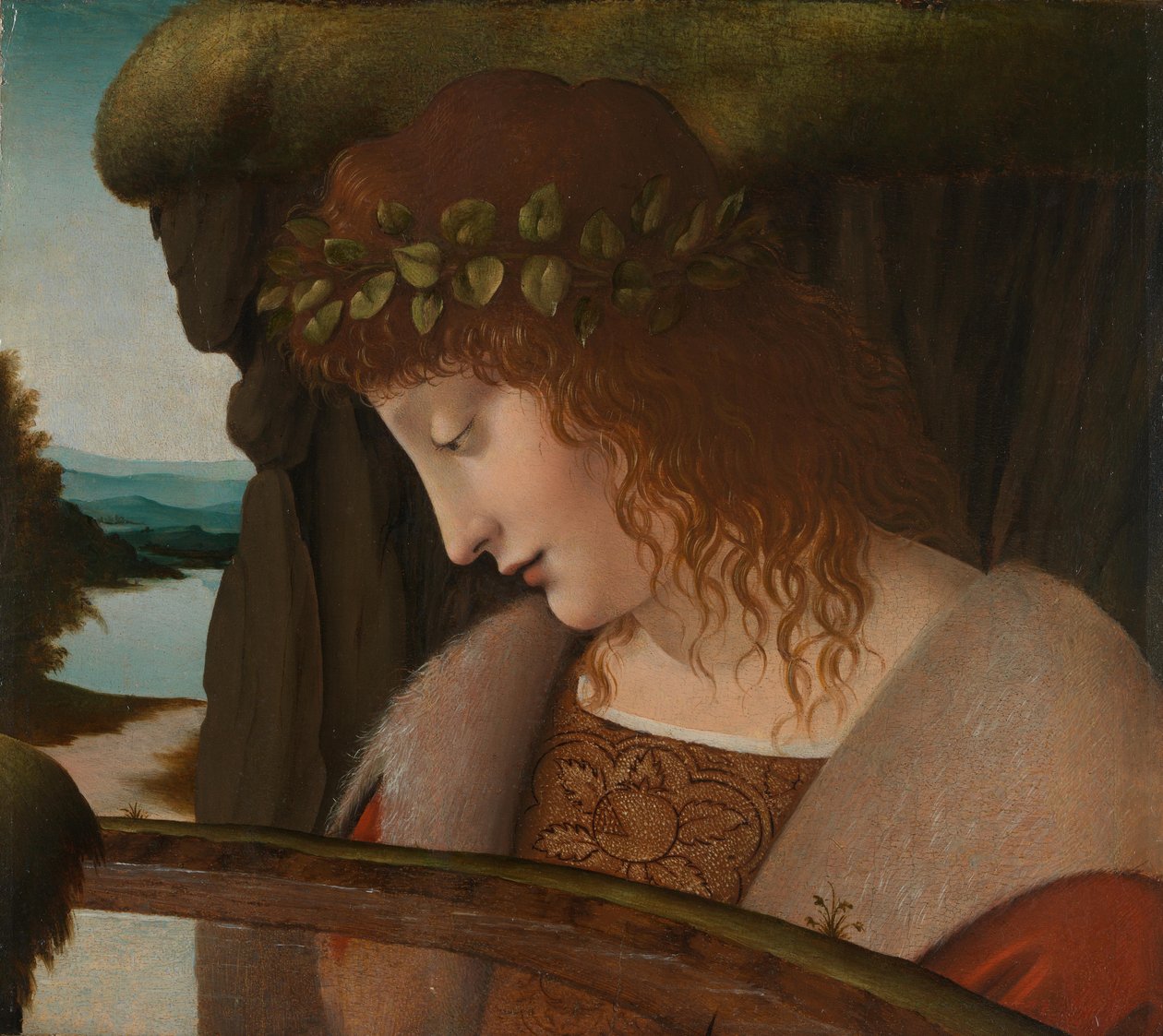 Narziss von Leonardo da school of Vinci