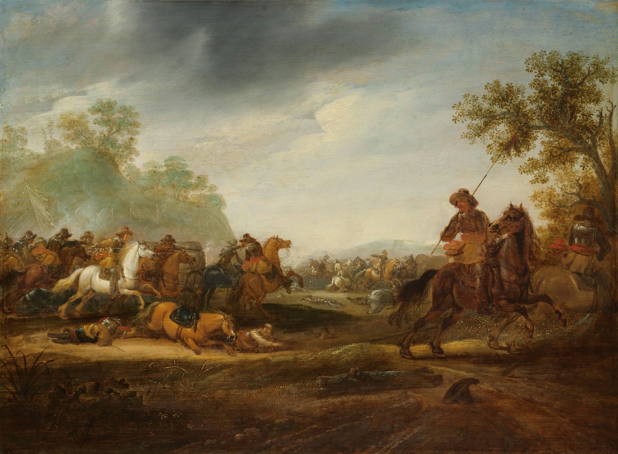 Kavalleriegefecht von A. van Hoef (attributed to)