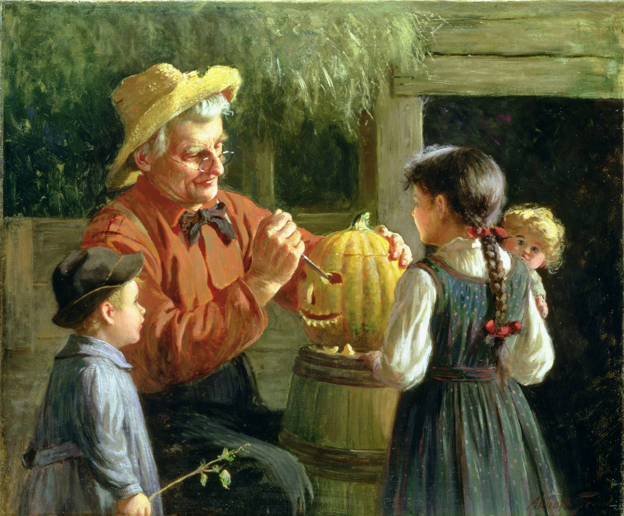 Jack-o-Lantern von Abbott Fuller Graves
