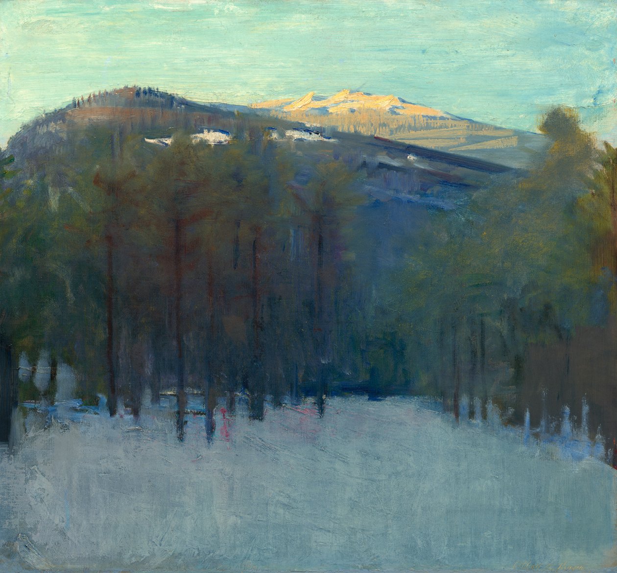 Mount Monadnock, ca. 1911-14 von Abbott Handerson Thayer