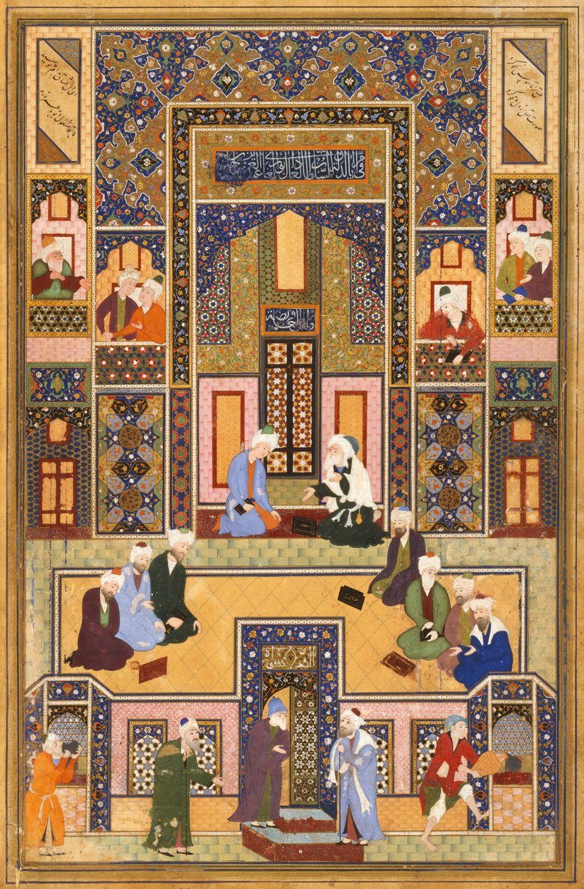 Das Treffen der Theologen, 1537-1550 von Abd Allah Musawwir