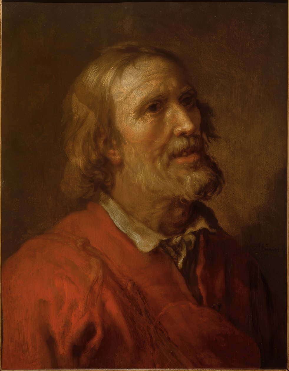 Studienkopf eines alten Mannes von Abraham Bloemaert