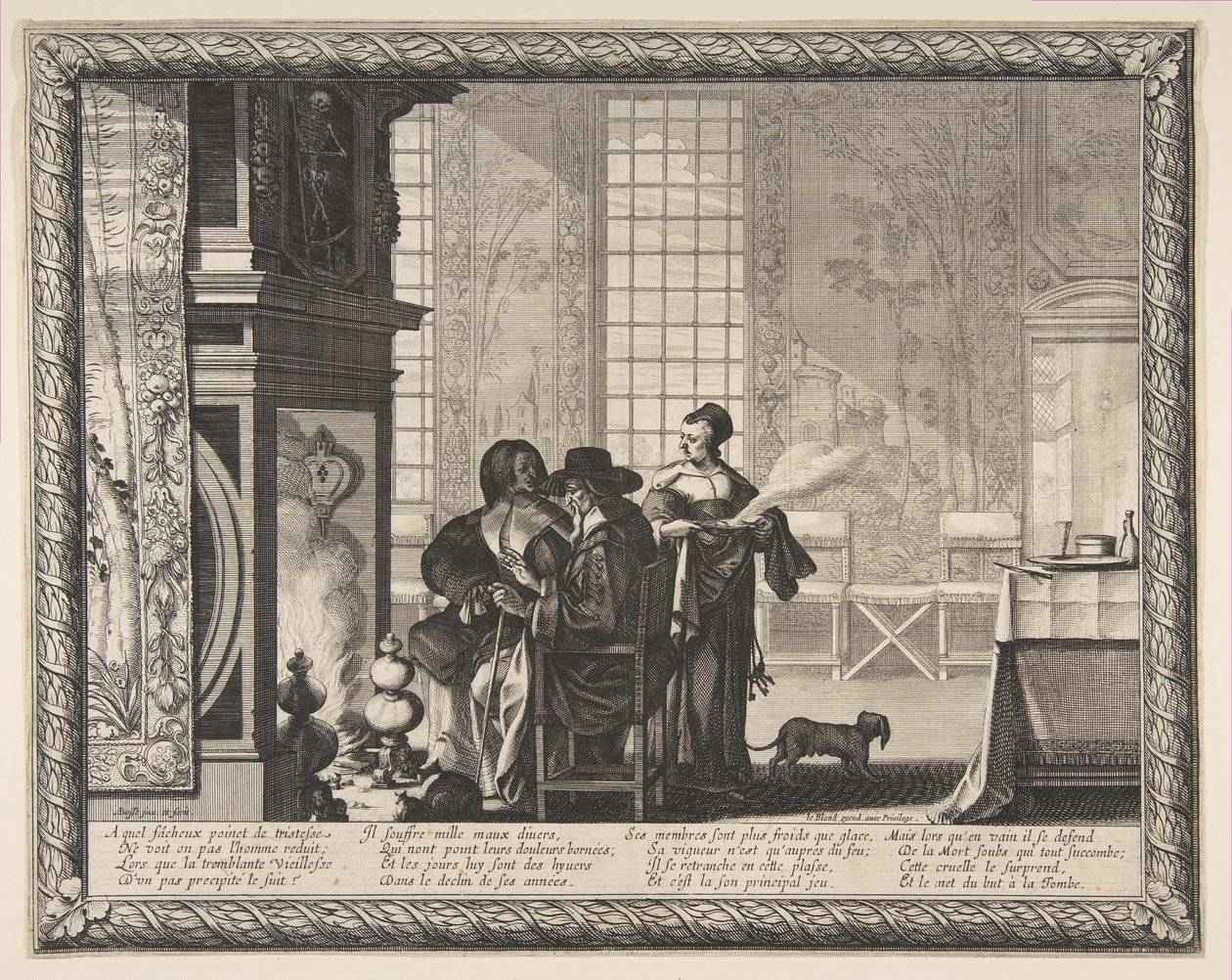 Das Alter, 1636 von Abraham Bosse