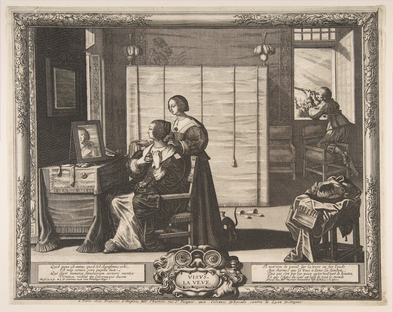 Sehen, 1635-38 von Abraham Bosse