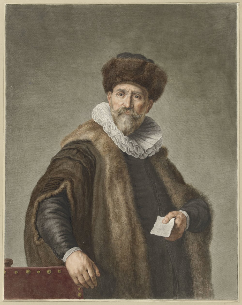 Porträt von Nicolaas Ruts von Abraham Delfos