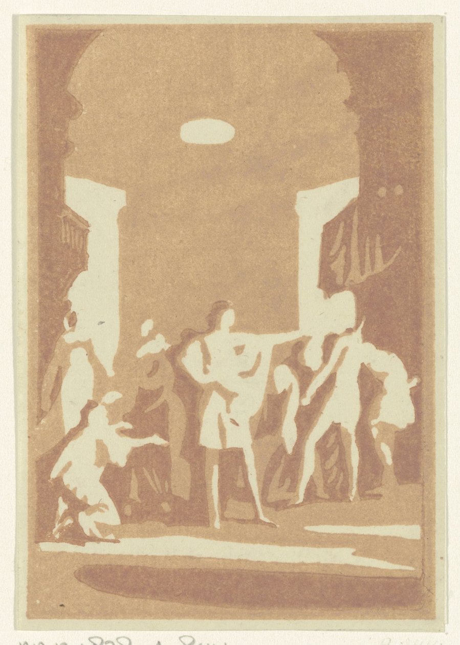 Tonblöcke von Antipater von Abraham Delfos