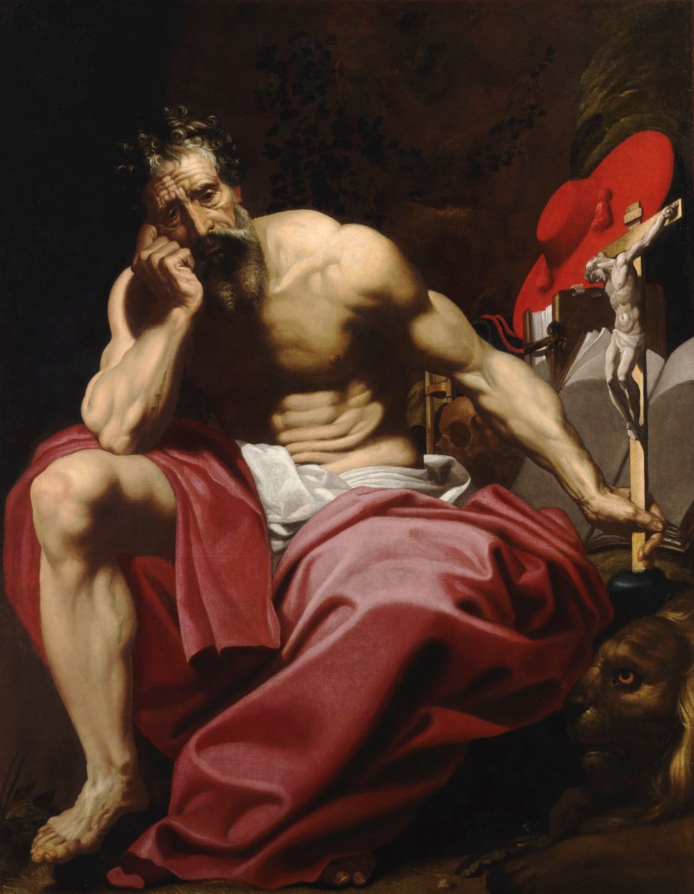 Heiliger Hieronymus von Abraham Janssens I