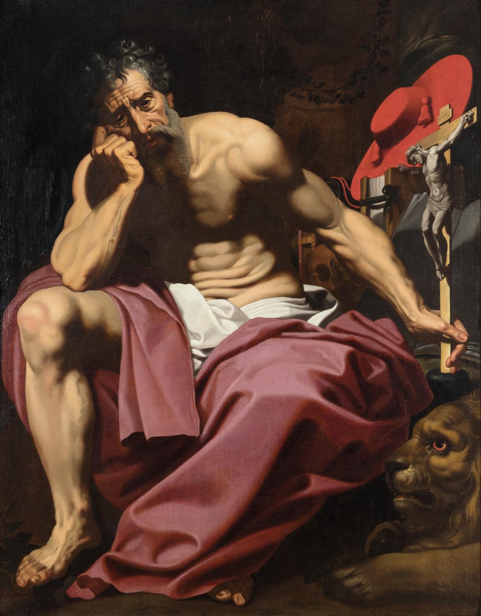 Heiliger Hieronymus von Abraham Janssens I
