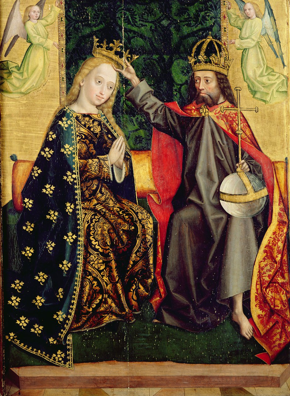 Die thronende Jungfrau, vom Kuppelaltar, 1499 (Tempera auf Holz) von Absolon Stumme